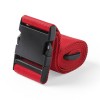 Red Branded Luggage Straps